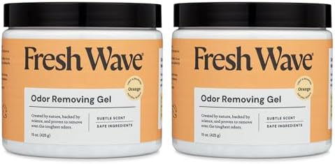 Fresh Wave Orange Odor Removing Gel 15 oz Pack of 2