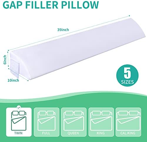 Moavica Twin Bed Wedge Pillow with Arched Support