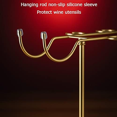 NWB Freestanding Wine Glass Holder with Decanter
