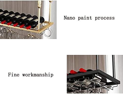 ZJDYDY Wall-Mounted Wine Rack Free Standing