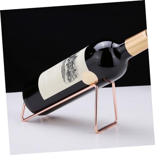 Wakauto 5pcs Metal Wine Holder for Kitchen and Bar Storage