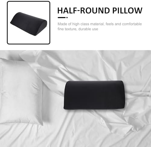 Veemoon Half Round Pillow for Leg and Back Support