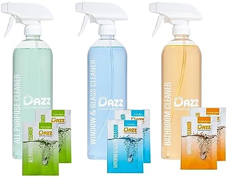 Dazz Whole House Starter Kit - 3 Bottles 6 Refills