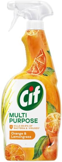 Cif Multi Purpose Cleaner 750ml Orange Lemongrass
