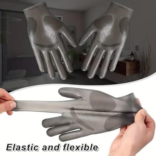 vodvob Reusable Silicone Gloves for Epoxy Resin Cleaning and Dishwashing