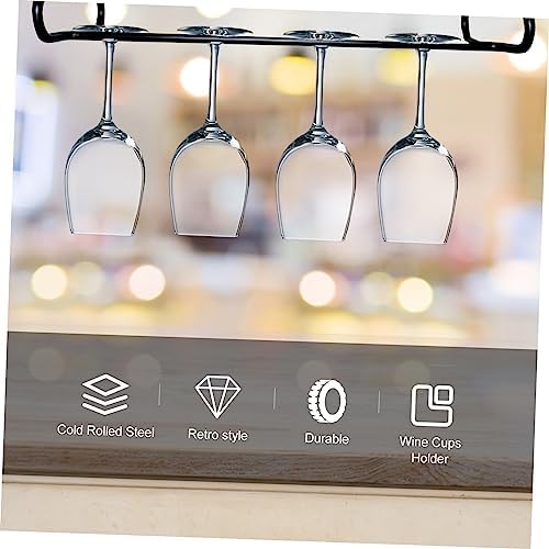 Zerodeko 1pc Sturdy Iron Wine Glass Holder