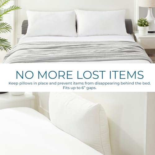 Nestl Bed Wedge Pillow for Headboard Gap Filler