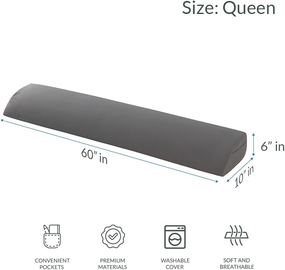 Hearth Harbor Bed Wedge Pillow 60x10
