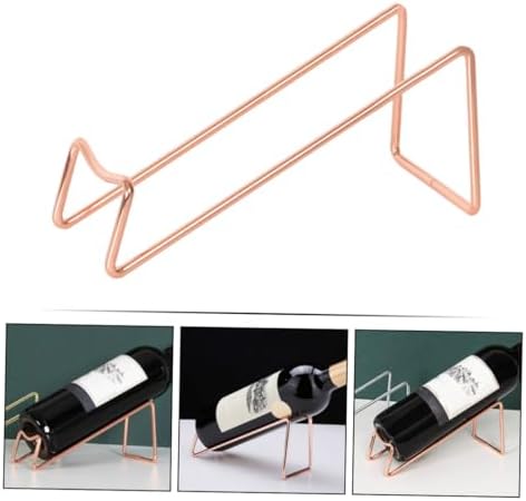 Wakauto 5pcs Metal Wine Holder for Kitchen and Bar Storage
