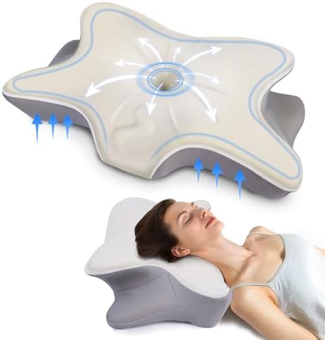 Monoledis Cervical Pillow for Neck Pain Relief