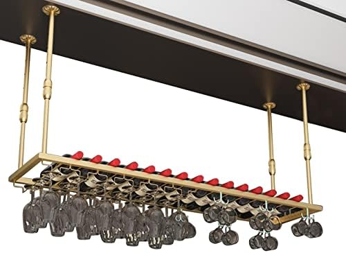 Suuim Adjustable Metal Wine Rack Holder