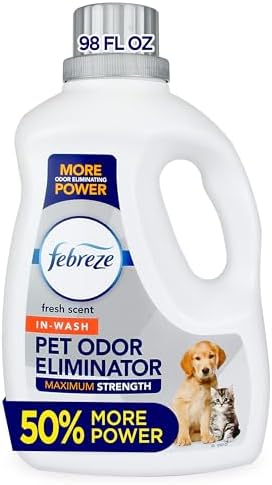 Febreze Maximum Strength In Wash Pet Odor Eliminator 98 fl oz