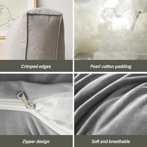 Chenille Reading Pillow for Bedside Sofa Car