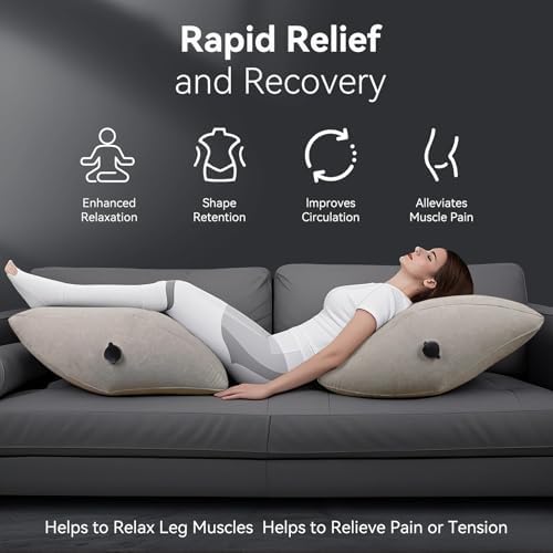 Lefeke Inflatable Leg Pillow with Carry Case