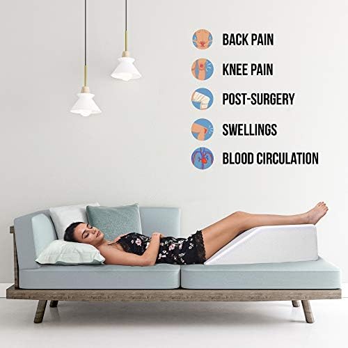 Abco Tech Leg Elevation Pillow with Cooling Gel