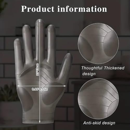 vodvob Reusable Silicone Gloves for Epoxy Resin Cleaning and Dishwashing