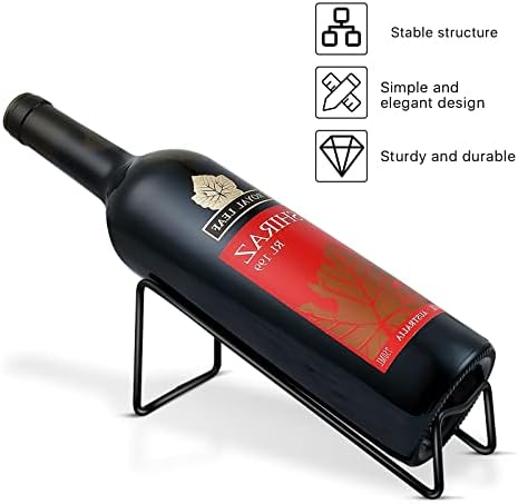 Milkary Single Wine Rack 6Packs Tabletop Storage