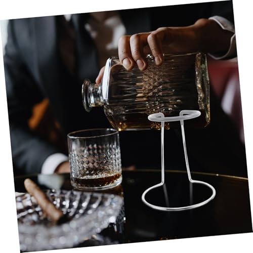 Mobestech Stainless Steel Decanter Rack Holder