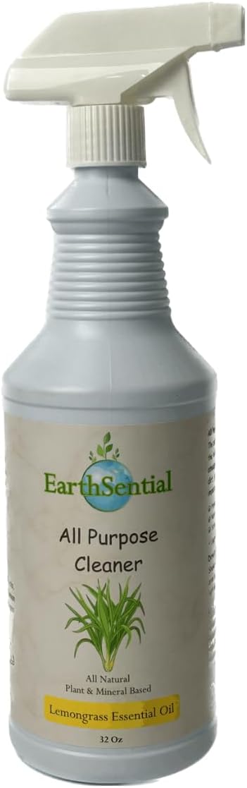 EarthSential Lemongrass Oil All Purpose Cleaner 32oz Spray