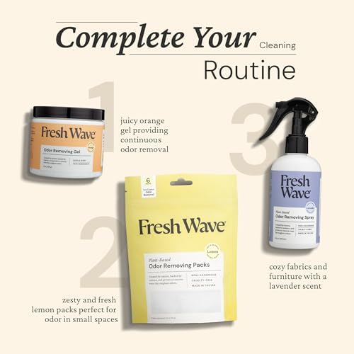 Fresh Wave Orange Odor Removing Gel 15 oz Pack of 2