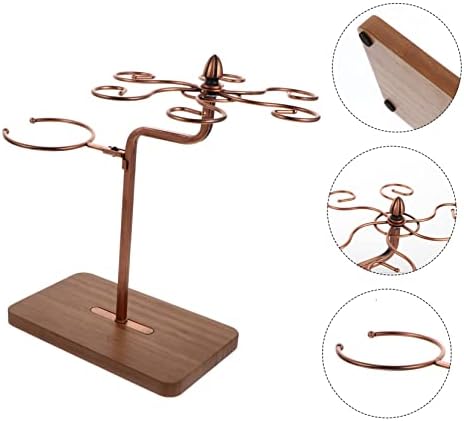 1pc Freestanding Wine Glass Rack for Home and Party Use 1
