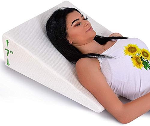 Abco Tech 7in Memory Foam Bed Pillow Wedge