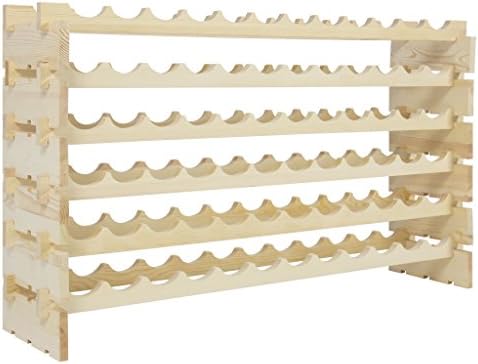 ElvaMunoz 6 Tier Wine Rack for 72 Bottles