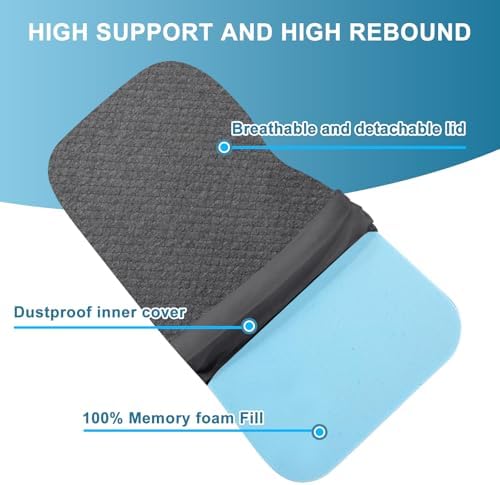 FOUXTEL Memory Foam Knee Pillow for Side Sleepers