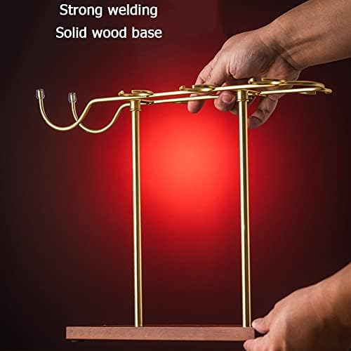 NWB Freestanding Wine Glass Holder with Decanter