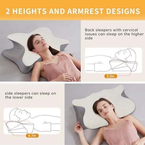 Monoledis Cervical Pillow for Neck Pain Relief