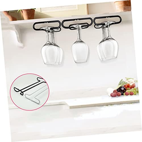 STOBAZA Inverted Iron Wine Glass Holder