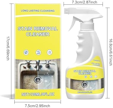 Heavy Duty Degreaser Cleaner Spray for Ovens Hoods Grills 2PCS