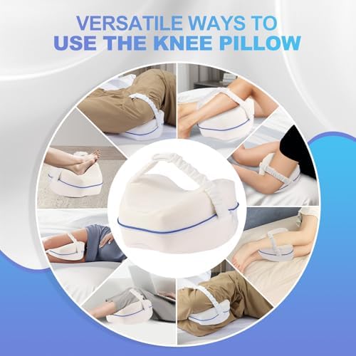 Gaozen Ergonomic Knee Support Pillow for Sleep and Back Pain Relief
