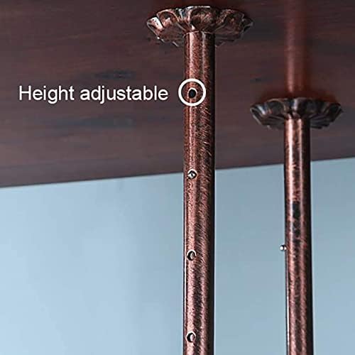 Adjustable Height Wall-Mounted Wine Rack