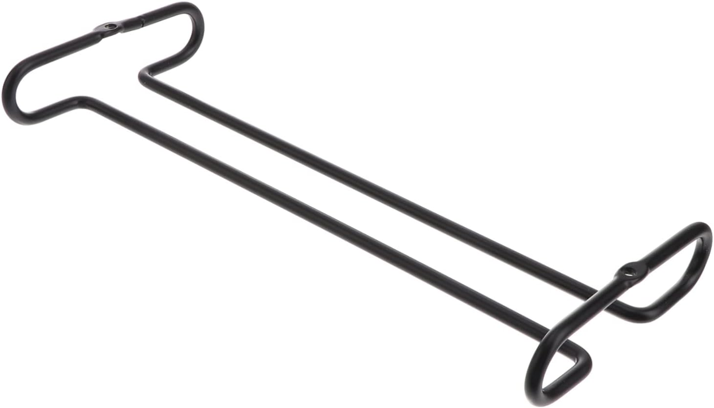 Cabilock Red Wine Glass Holder Rack - Space-Saving Black Design