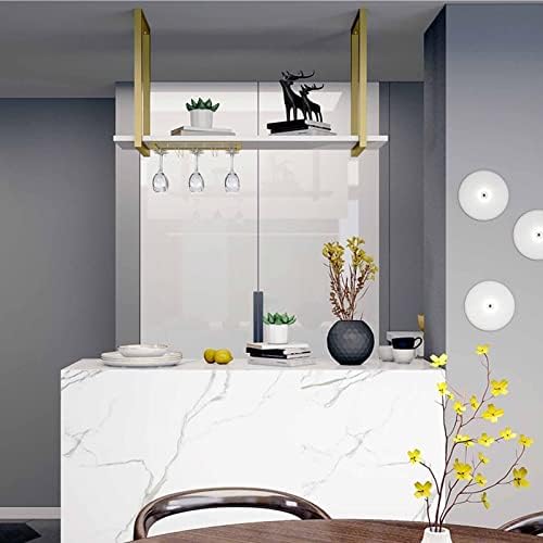 Suuim Wrought Iron Wall-Mounted Wine Rack