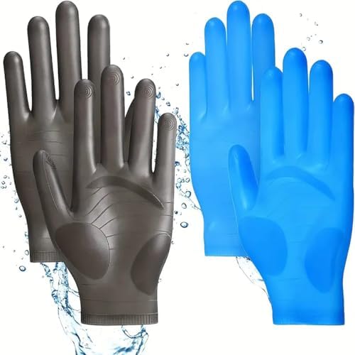 vodvob Reusable Silicone Gloves for Epoxy Resin Cleaning and Dishwashing