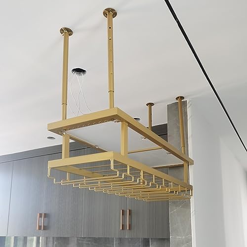 SAGIDAR Ceiling Wine Glass Rack Holder