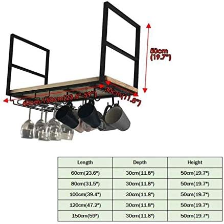 Wall-Mounted Wine Rack for Home and Kitchen