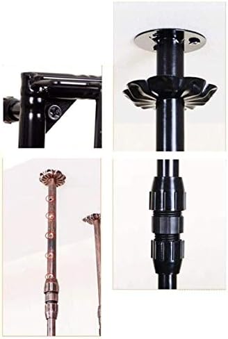 Wall Mounted Wine Rack with Double Layers and Adjustable Height
