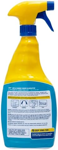 Zep Air and Fabric Odor Eliminator - 32 oz Pack of 4
