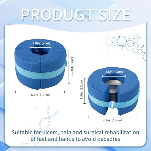 2Pcs Heel Protector for Pressure Sores and Foot Support