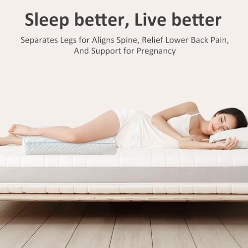 Gehannah Foam Knee Pillow for Side Sleepers 1