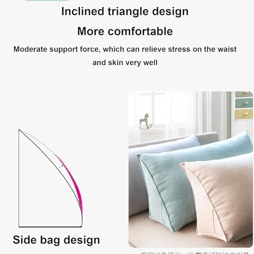 yonwait Wedge Pillow for Bed and Sofa Support