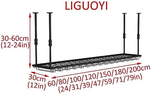 LIGUOYI Ceiling Wine Glass Holder Rack