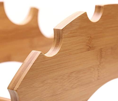BOCbco Hoyx Wine Rack - Bamboo Storage for 6 Bottles