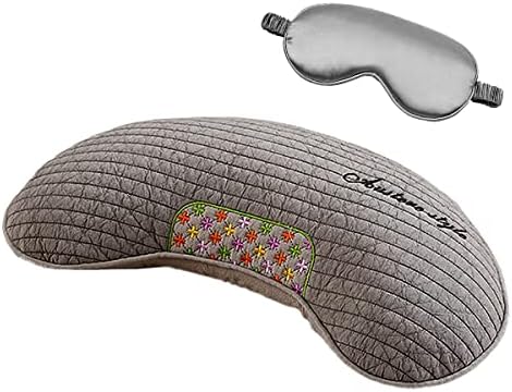 ZHIWEIKJ Organic Buckwheat Cooling Pillow for Neck Pain Relief