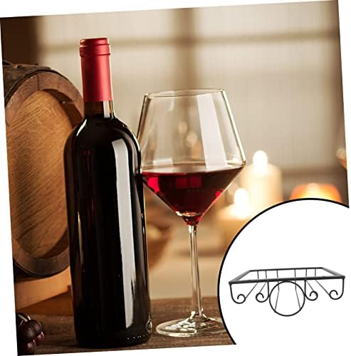 Zerodeko Hanging Wine Glass Rack Iron Holder Sturdy and Stylish