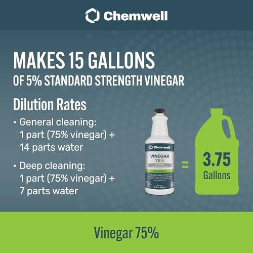 Chemwell 75 Vinegar 32 fl oz Multi-Surface Cleaner 1