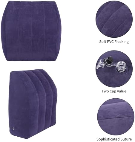 INFLATEFLY Leg Elevation Pillow - Inflatable Wedge for Comfort and Recovery